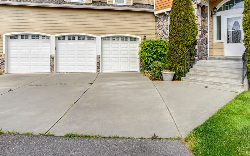 Driveway washing